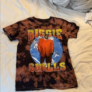 Biggie Smalls Tie-Dye Graphic T-Shirt
